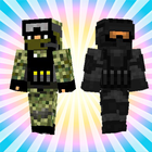 Military Skin For Minecraft PE icône