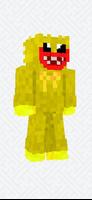 Huggy Skin For Minecraft Affiche