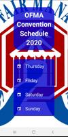 OFMA 2020 Convention Schedule poster