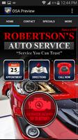 Poster Robertsons Automotive