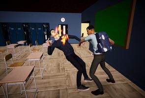 Bad Guys Fight at School постер