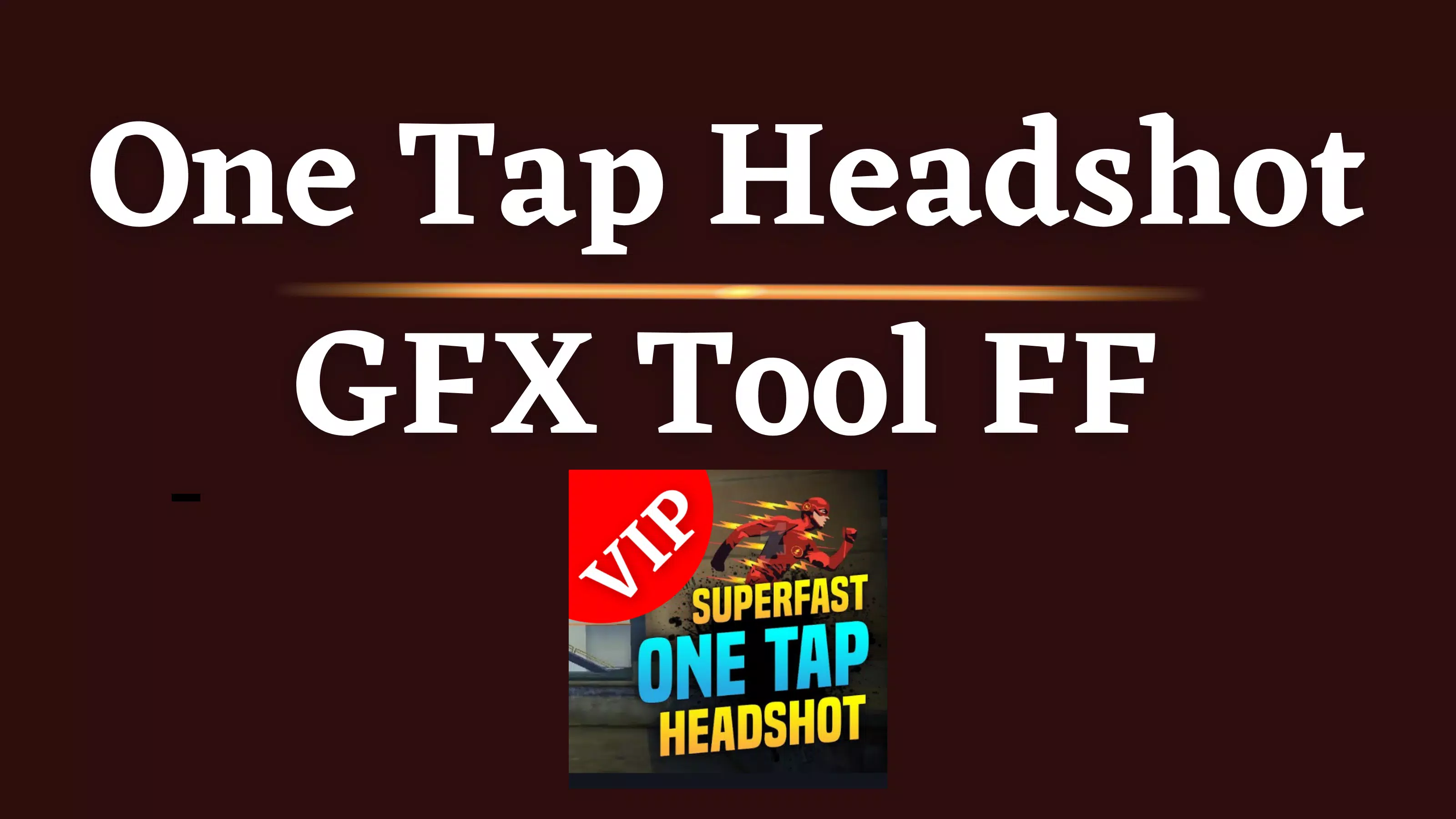 Download Only Tap - Headshot & GFX Tool APK Full