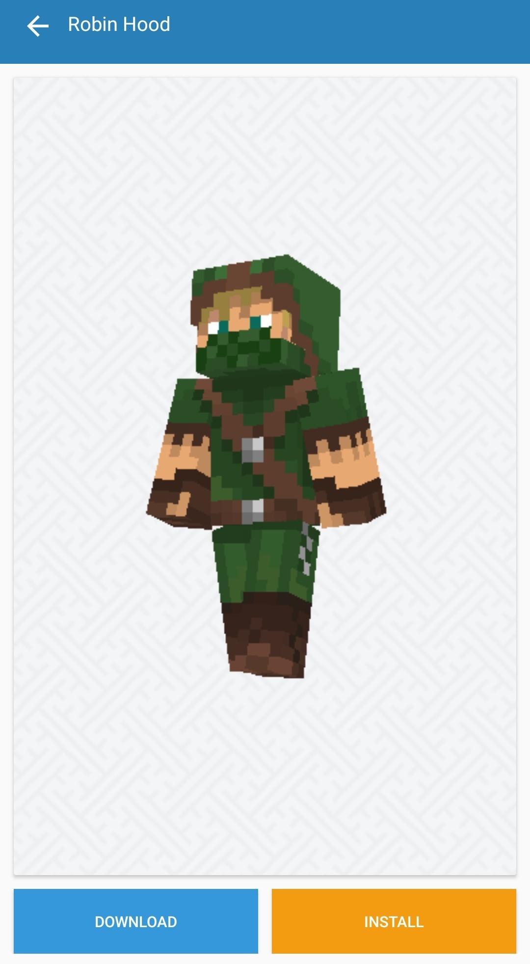 Robin Hood Minecraft Skin for Android - Free App Download