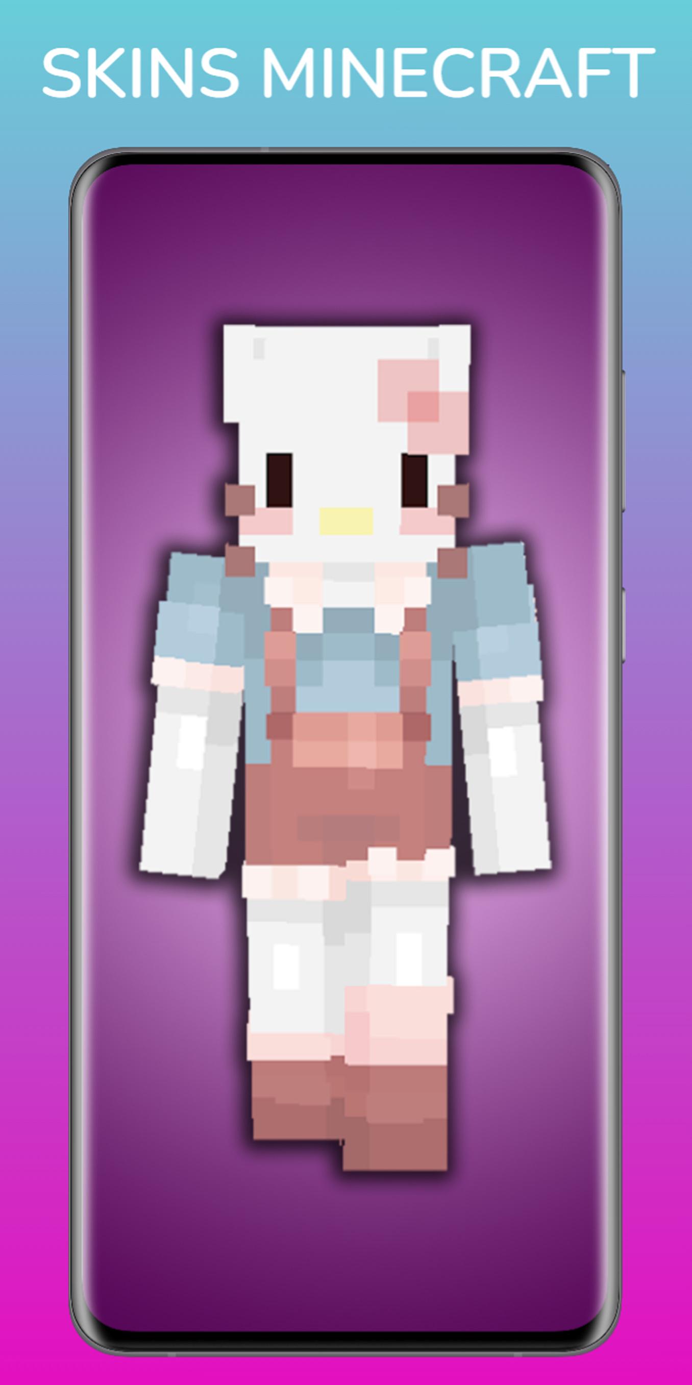 下载Skins Hello Kitty Minecraft PE的安卓版本