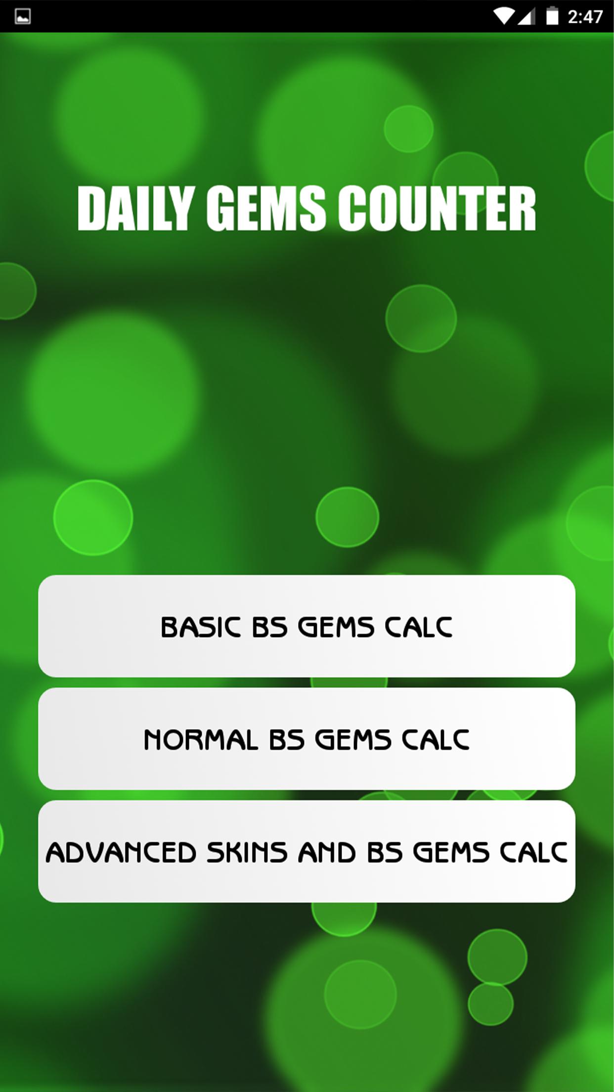Free Gems Calc For Brawl Star 2020 For Android Apk Download - brawl stars pantalla verde