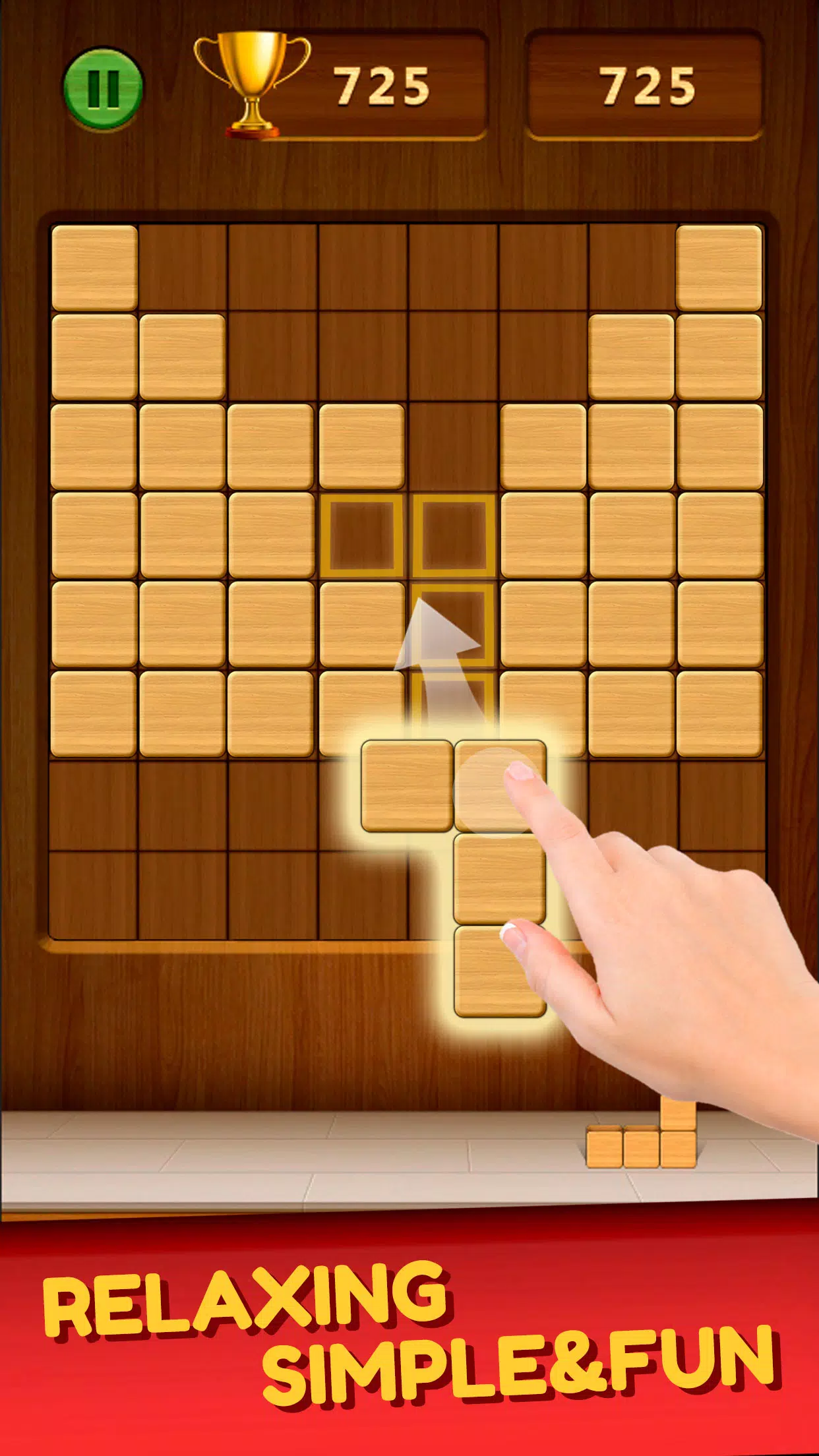 🔥 Download Block Puzzle Free Classic Wood Block Puzzle Game 2.6.7 [Adfree]  APK MOD. Classic puzzle for every day 