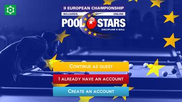 European Championship Billiard Affiche