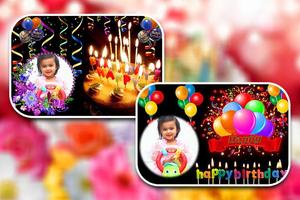 Birthday Photo Frames Plakat