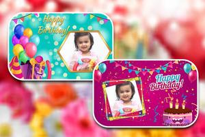 Birthday Photo Frames captura de pantalla 2