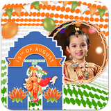 Aug 15 Independence Day Photo Frames simgesi