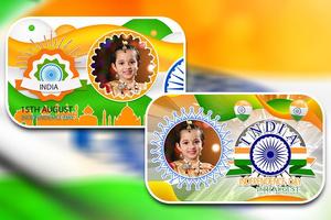 Aug 15 Independence Day Photo Frames plakat
