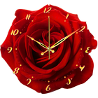 Rose Flower Clock-icoon