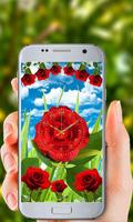 Rose Flower Clock screenshot 3
