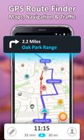 GPS-поиск маршрута - GPS, Карты, Навигация и трафи постер