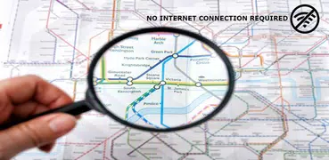 Mappa della metropolitana di Londra (offline)