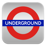 London U-Bahn-Karte Zeichen
