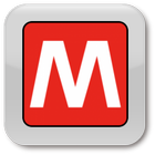 Rom Metro - Karte & Routenplaner Zeichen