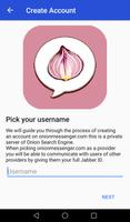 Onion Messenger Affiche