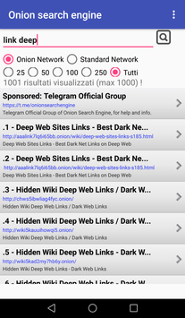 Onion Link Search Engine