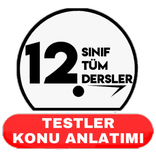 12.Sınıf Tüm Dersler TYT - AYT