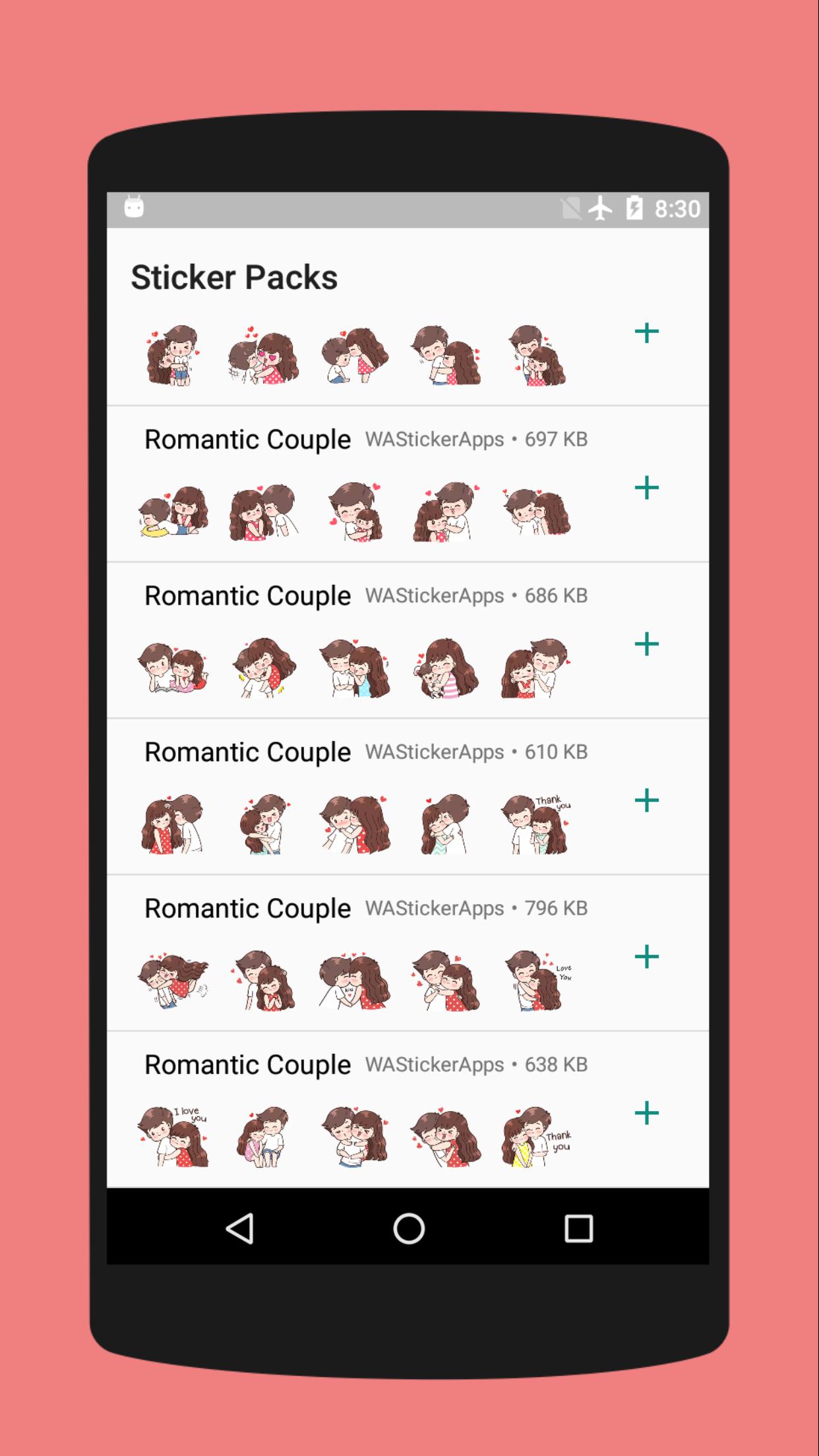 Romantic Couple Sticker For Android Apk Download