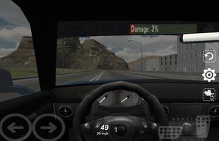 Street Crash Derby Racer ảnh chụp màn hình 1