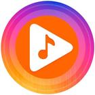 Music player for youtube-play music in background 아이콘