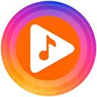 Music player for youtube-play music in background biểu tượng