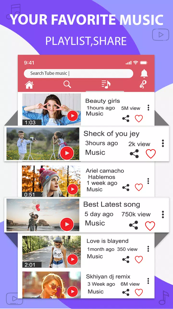 Music player for youtube-play music in background APK for Android Download