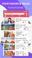 Music player for youtube-play music in background ảnh chụp màn hình 3