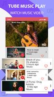 Music player for youtube-play music in background captura de pantalla 2