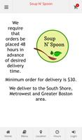Soup N' Spoon Online Ordering Affiche