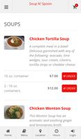 Soup N' Spoon Online Ordering capture d'écran 1