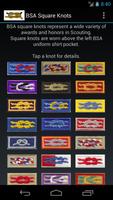 Square Knots for BSA Uniforms Poster