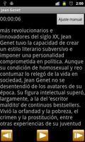 AUDIOLIBRO: Jean Genet Screenshot 1