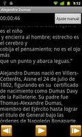 Biografía de Alejandro Dumas تصوير الشاشة 1