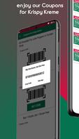 Coupons for Krispy Kreme Plakat