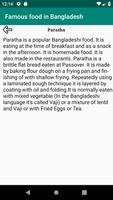 Famous food in Bangladesh screenshot 1