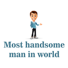 Most handsome man in world أيقونة