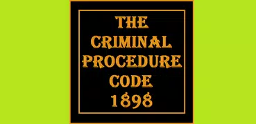 Criminal Procedure Code 1898