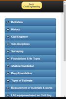 Basic Civil Engineering poster