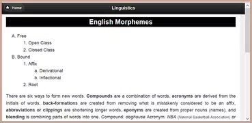 Basic Linguistics