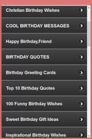 All Type Birthday Wishing SMS imagem de tela 2