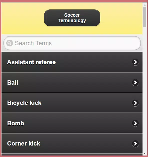 A Glossary of Football Terms APK for Android Download