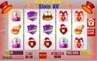 Slots KV Christmas ポスター