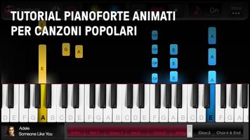 Poster Lezioni Pianoforte Canzoni