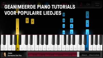 Online Piano Lessen Liedjes-poster