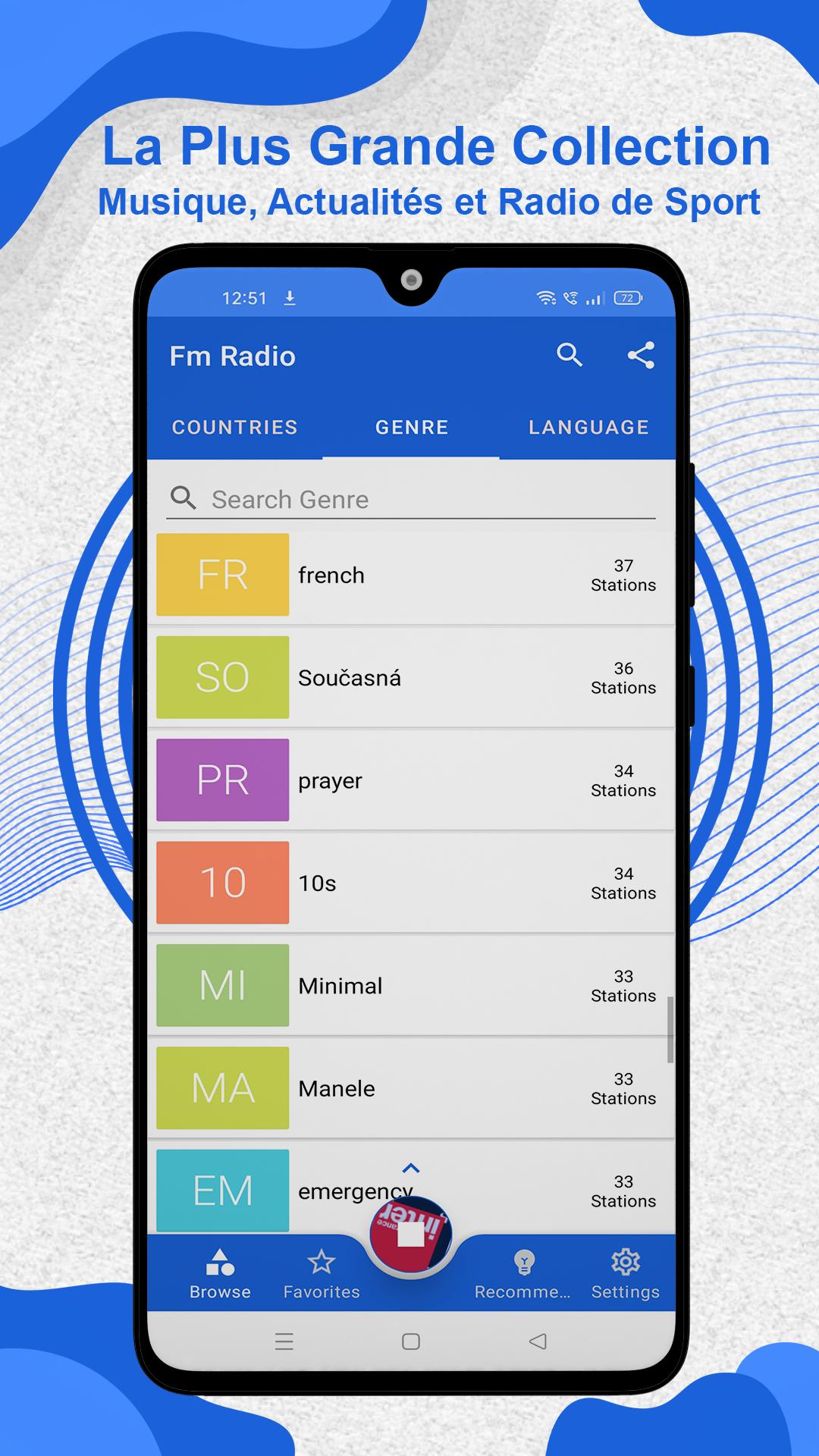 Radio France: FM, Radio Tuner APK pour Android Télécharger