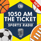 The Ticket 1050 Am WTKA Sports Radio icon