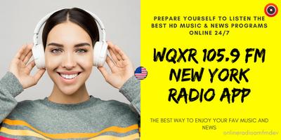 WQXR 105.9 Fm New York Radio App Affiche